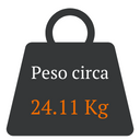Peso 24.11 Kg